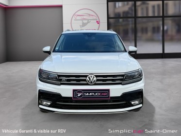 Volkswagen tiguan 2.0 tdi 150 carat pack extérieur r-line 4motion garantie 12 mois occasion simplicicar saint-omer...