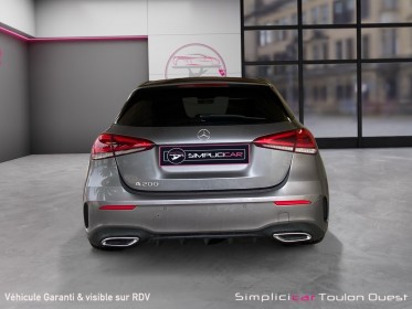 Mercedes classe a 200 7g-dct amg line / distribution a chaine / vehicule garantie 12 mois occasion simplicicar toulon ouest...