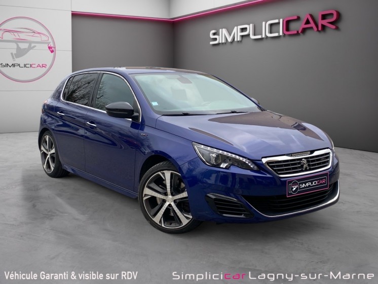 Peugeot 308 1.6 thp 205ch ss bvm6 gt - moteur a chaine - sellerie cuir alcantara occasion simplicicar lagny  simplicicar...