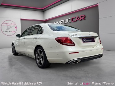 Mercedes classe e 300 sportline occasion paris 17ème (75)(porte maillot) simplicicar simplicibike france