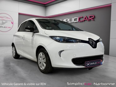 Renault zoe life clim bluetooth autonomie 100km garantie 12 mois occasion simplicicar narbonne simplicicar simplicibike france