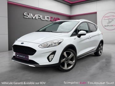 Ford fiesta active 1.0 ecoboost 85 ss bvm6 active pack caméra de recul suivis complets garantie 12 mois occasion simplicicar...