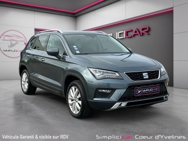 Seat ateca 1.5 tsi 150 ch act start/stop dsg7 4drive style occasion simplicicar coeur d'yvelines - auto expo 78 simplicicar...