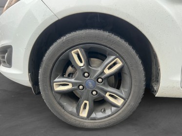 Ford fiesta 1.0 ecoboost 100 ss titanium / entretient ford occasion paris 17ème (75)(porte maillot) simplicicar simplicibike...