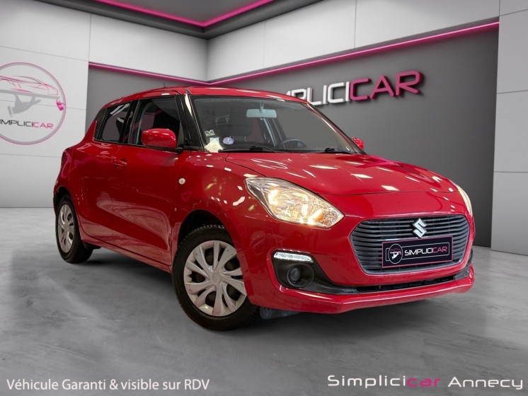 Suzuki swift 1.2 dualjet, 90cv, avantage, garantie 12 mois occasion simplicicar annecy simplicicar simplicibike france
