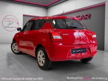 Suzuki swift 1.2 dualjet, 90cv, avantage, garantie 12 mois occasion simplicicar annecy simplicicar simplicibike france