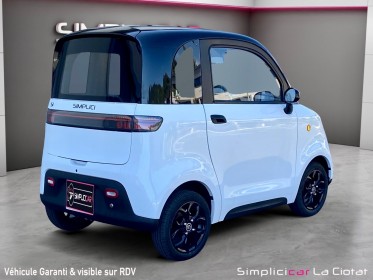 Simplici s1 neuve/ plusieurs coloris/ 100 % electrique/sans permis/ des 14 ans/ garantie 2 ans occasion simplicicar la ciotat...