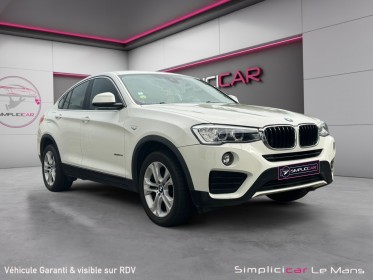 Bmw x4 f26 xdrive20d 190ch lounge plus a garantie 12 mois occasion simplicicar le mans simplicicar simplicibike france