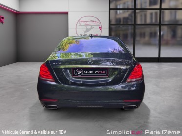 Mercedes classe s 500 l executive 4-matic a limousine occasion paris 17ème (75)(porte maillot) simplicicar simplicibike france