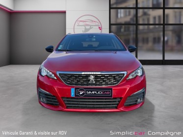 Peugeot 308 sw 2.0 bluehdi 150ch ss eat6 gt line - caméra de recul - carplay - faible km - occasion simplicicar compiegne...