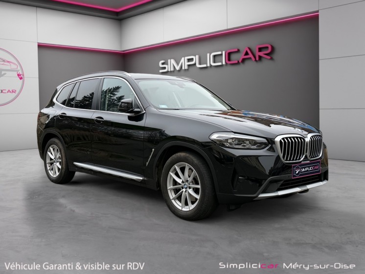 Bmw x3 g01 lci sdrive 18d 150ch bva8 x line camera de recul suivi bmw garantie 12 mois occasion simplicicar mery-sur-oise...