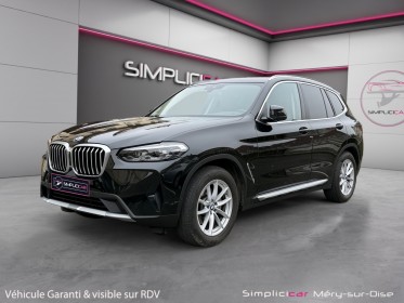 Bmw x3 g01 lci sdrive 18d 150ch bva8 x line camera de recul suivi bmw garantie 12 mois occasion simplicicar mery-sur-oise...