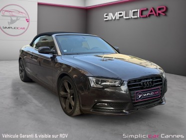 Audi a5 cabriolet 2.0 tdi 177 avus multitronic 8 a occasion cannes (06) simplicicar simplicibike france