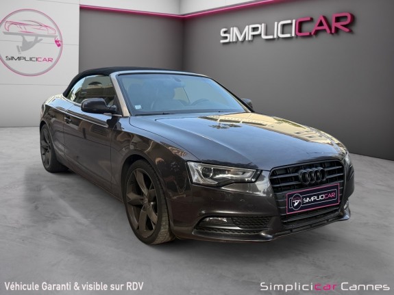 Audi a5 cabriolet 2.0 tdi 177 avus multitronic 8 a occasion cannes (06) simplicicar simplicibike france