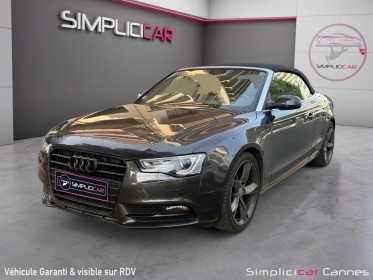 Audi a5 cabriolet 2.0 tdi 177 avus multitronic 8 a occasion cannes (06) simplicicar simplicibike france