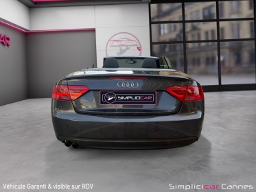Audi a5 cabriolet 2.0 tdi 177 avus multitronic 8 a occasion cannes (06) simplicicar simplicibike france