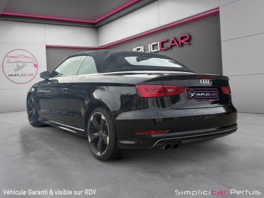 Audi a3 cabriolet 1.4 tfsi  150 cv s line entretien complet audi très bon état garantie 12 mois occasion simplicicar...