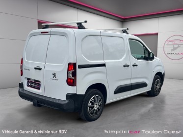 Peugeot partner fourgon m 650 kg bluehdi 100 ss bvm6 garantie 12 mois occasion simplicicar toulon ouest simplicicar...