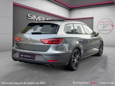 Seat leon st 2.0 tsi 300 dsg6 4drive cupra garantie 12 mois occasion simplicicar vienne simplicicar simplicibike france