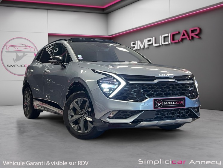 Kia sportage 1.6 t-gdi 230ch isg hybride bva6 4x2 gt line/garantie 12 mois/entretien complet/ct vierge occasion simplicicar...
