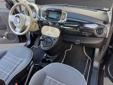 Fiat 500 serie 6 1.2 69 ch lounge radar de recul garantie 12 mois occasion simplicicar mery-sur-oise simplicicar simplicibike...
