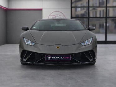 Lamborghini huracan 5.2 v10 640ch performante lp640-4 malus payé en cours d'arrivage occasion simplicicar rennes simplicicar...