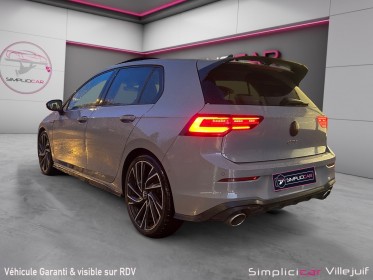 Volkswagen golf 8 gti clubsport 300ch - cuir ventilé / v-max débridée / dcc nürb / suivi vw / garantie 12 mois occasion...