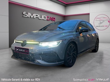Volkswagen golf 8 gti clubsport 300ch - cuir ventilé / v-max débridée / dcc nürb / suivi vw / garantie 12 mois occasion...