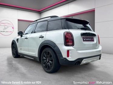 Mini countryman f60 lci 190 ch all4 bva8 sd black chili occasion réunion ville st pierre simplicicar simplicibike france