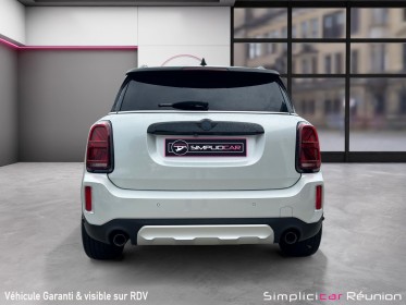 Mini countryman f60 lci 190 ch all4 bva8 sd black chili occasion réunion ville st pierre simplicicar simplicibike france