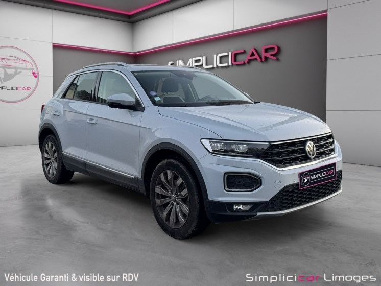 Volkswagen t-roc 1.5 tsi 150 evo start/stop bvm6 carat exclusive garantie 12 mois occasion simplicicar limoges  simplicicar...