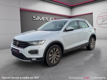 Volkswagen t-roc 1.5 tsi 150 evo start/stop bvm6 carat exclusive garantie 12 mois occasion simplicicar limoges  simplicicar...