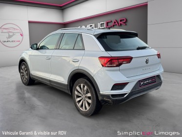 Volkswagen t-roc 1.5 tsi 150 evo start/stop bvm6 carat exclusive garantie 12 mois occasion simplicicar limoges  simplicicar...