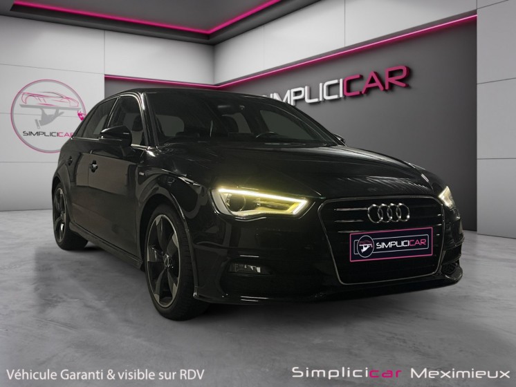 Audi a3 sportback 1.8 tfsi 180 s line s tronic 7 chaine neuve garantie 12 mois occasion simplicicar meximieux simplicicar...