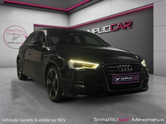 Audi a3 sportback 1.8 tfsi 180 s line s tronic 7 chaine neuve garantie 12 mois occasion simplicicar meximieux simplicicar...