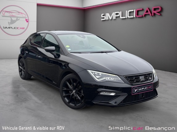 Seat leon 2.0 tdi 150 dsg7 fr car play caméra recul attelage amovible occasion simplicicar besanÇon simplicicar...