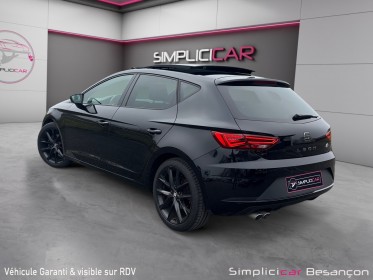 Seat leon 2.0 tdi 150 dsg7 fr car play caméra recul attelage amovible occasion simplicicar besanÇon simplicicar...