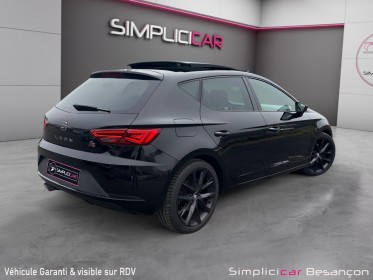 Seat leon 2.0 tdi 150 dsg7 fr car play caméra recul attelage amovible occasion simplicicar besanÇon simplicicar...