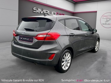 Ford fiesta 1.0 ecoboost 100 ch ss bvm6 titanium roue de secours garantie 12 mois occasion simplicicar bordeaux  simplicicar...