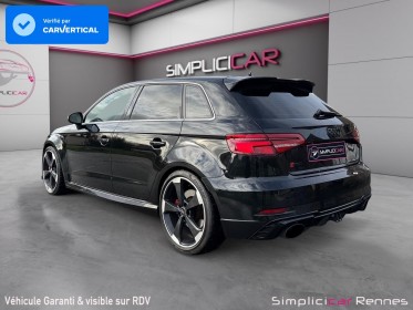 Audi rs3 sportback 2.5 tfsi 400cv s tronic 7 quattro, ligne miltek, moteur daza, occasion simplicicar rennes simplicicar...