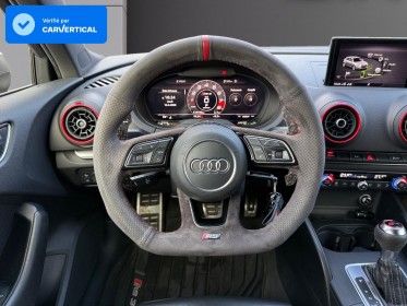 Audi rs3 sportback 2.5 tfsi 400cv s tronic 7 quattro, ligne miltek, moteur daza, occasion simplicicar rennes simplicicar...