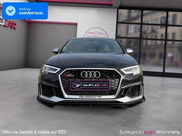 Audi rs3 sportback 2.5 tfsi 400cv s tronic 7 quattro, ligne miltek, moteur daza, occasion simplicicar rennes simplicicar...