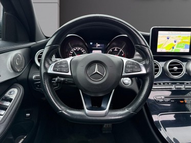 Mercedes classe c 220d phase 1, fascination 7g-tronic  amg line   toit ouvrant, caméra de recul, berline occasion...
