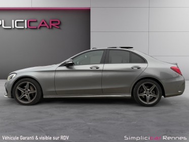 Mercedes classe c 220d phase 1, fascination 7g-tronic  amg line   toit ouvrant, caméra de recul, berline occasion...