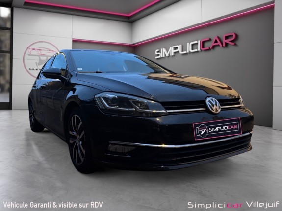 Volkswagen golf 2.0 tdi 150 fap dsg7 carat, toit ouvrant, caméra recul, virtual cockpit, carplay, garantie 12 mois occasion...