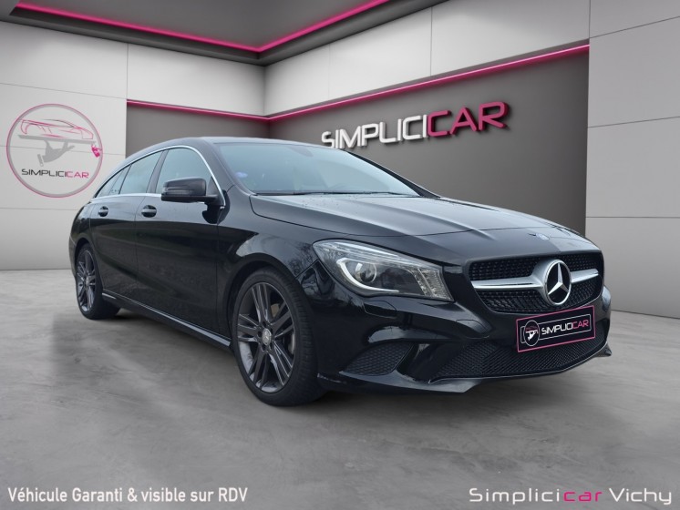 Mercedes classe cla shooting brake 180 122 ch sensation révisée garantie 12 mois gps bluetooth occasion simplicicar vichy...