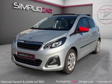 Peugeot 108 1.2 82ch bvm5 envy top! / toit ouvrant / ideal jeune permis / full entretien occasion simplicicar orgeval ...