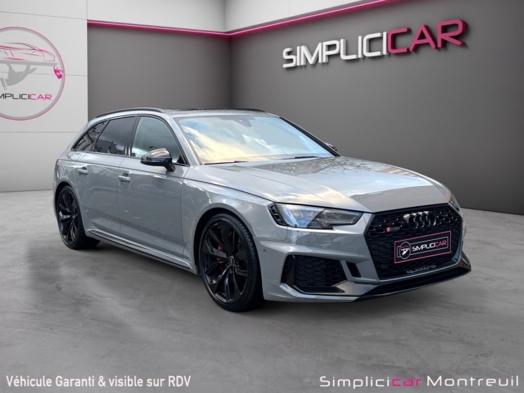 Audi rs4 avant v6 2.9 tfsi 450 ch tiptronic 8 catalyseur sport occasion montreuil (porte de vincennes)(75) simplicicar...