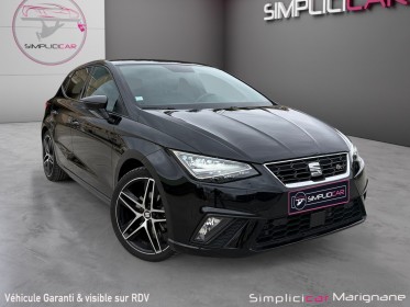 Seat ibiza 1.0 tsi 110 ch s/s bvm6 fr camera de recul radar av / ar apple carplay bluetooth garantie 12 mois occasion...