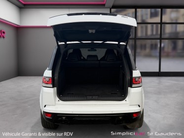 Land rover range rover 5.0l v8 svr supercharged caméra de recul sièges électriques sound system meridian garantie 12 mois...